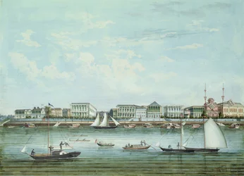 Ansicht von Shanghai, ca. 1860
